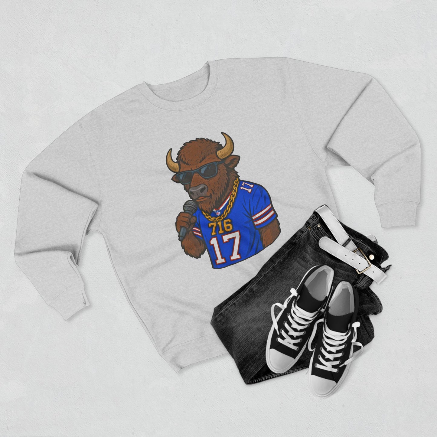 The "Let's Go Buffalo" Bison Sweatshirt