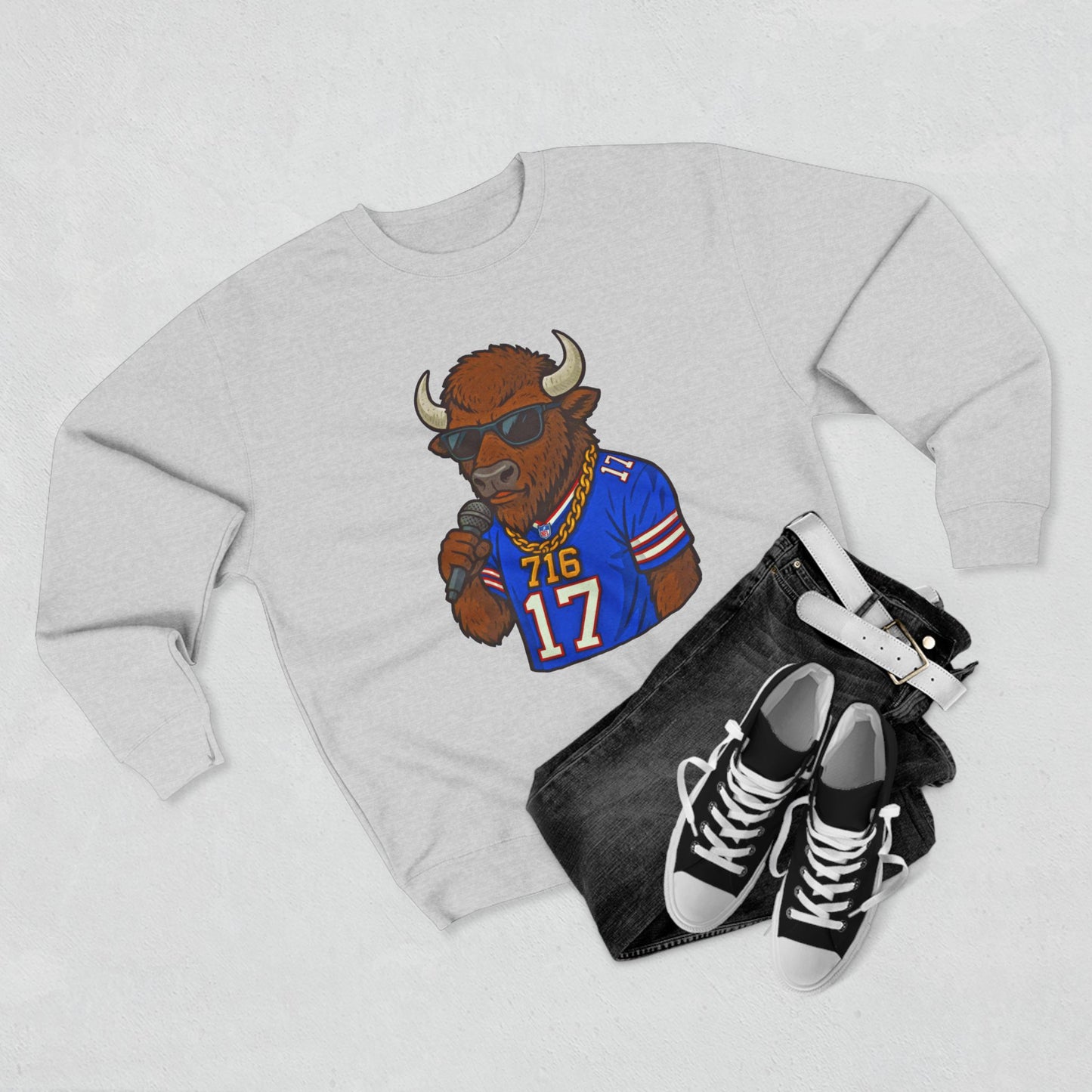 The "Let's Go Buffalo" Bison Sweatshirt