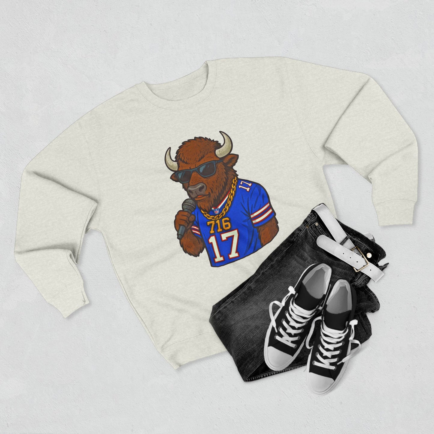 The "Let's Go Buffalo" Bison Sweatshirt